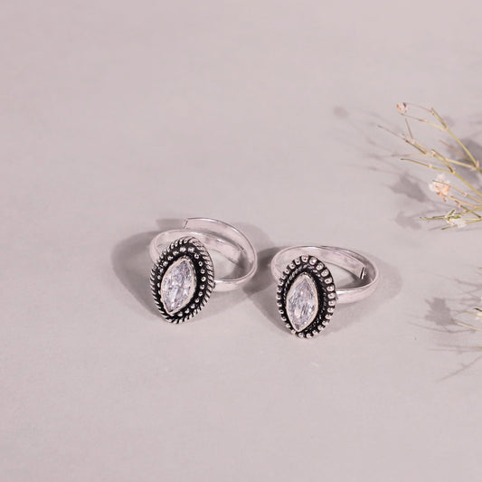 Alizeh Silver Toe Rings