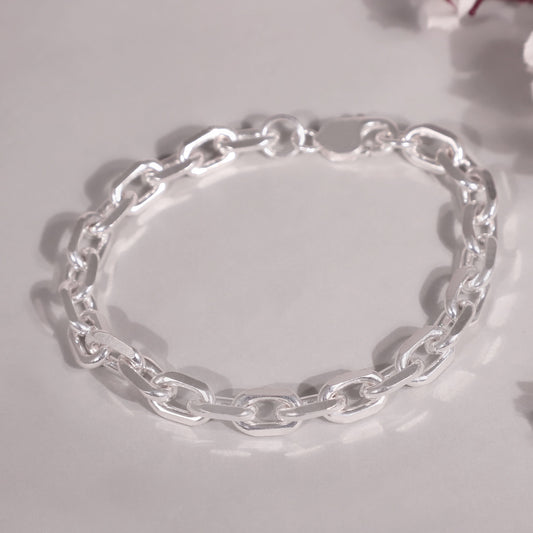 Dinesh Silver Bracelet For Him