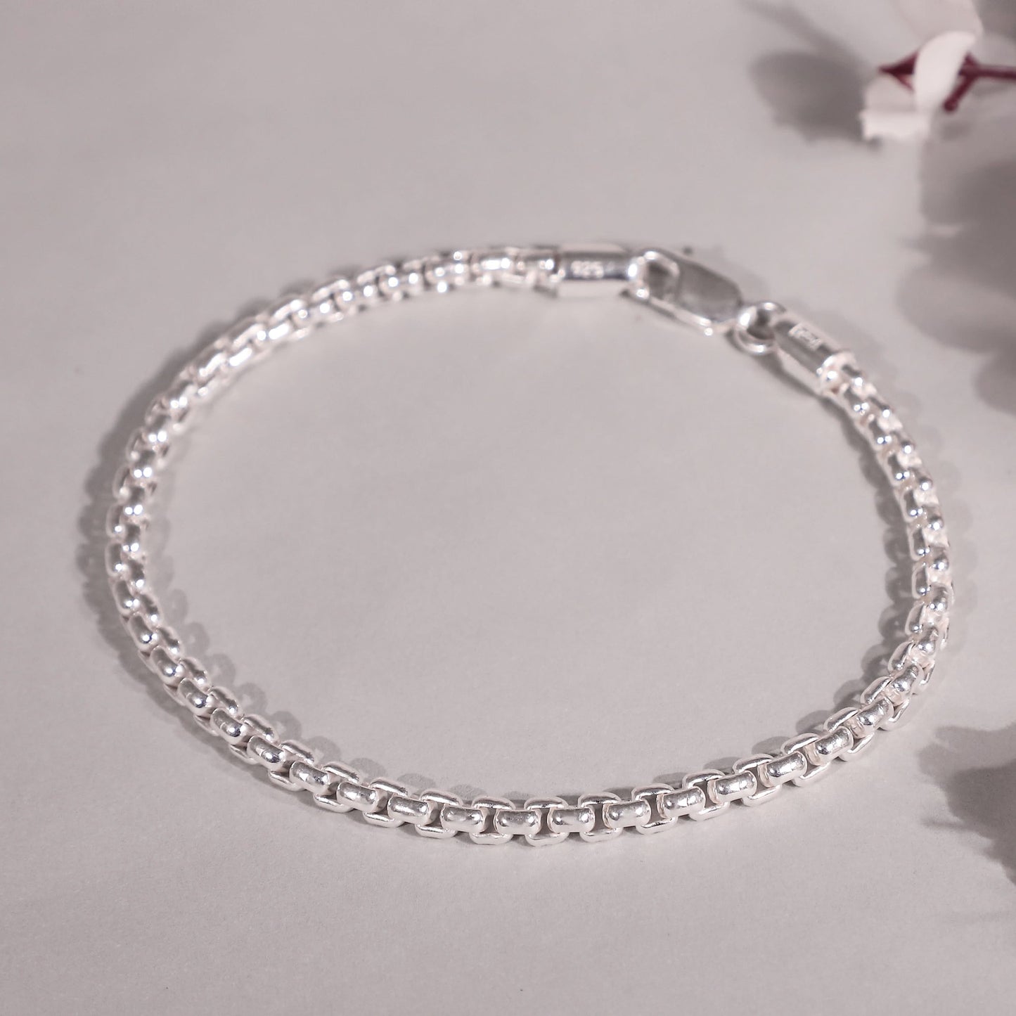 Rahul Silver Bracelet For Him