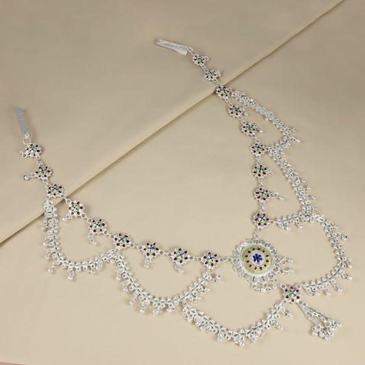 Mishti Silver Waist Chain