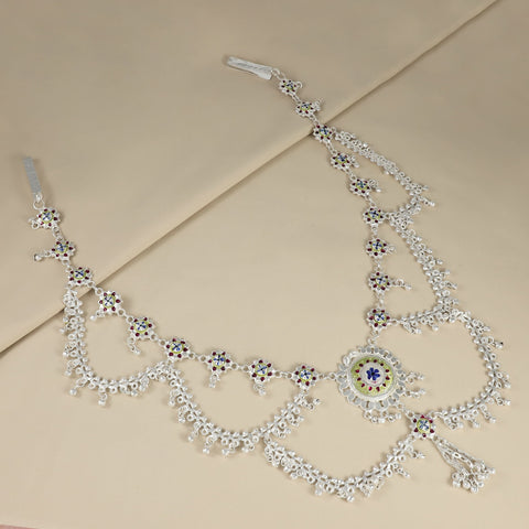 Mishti Silver Waist Chain