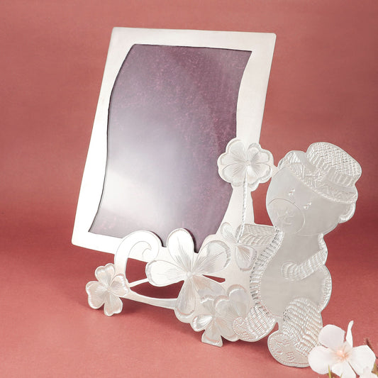 Ethereal Silver Photo Frame