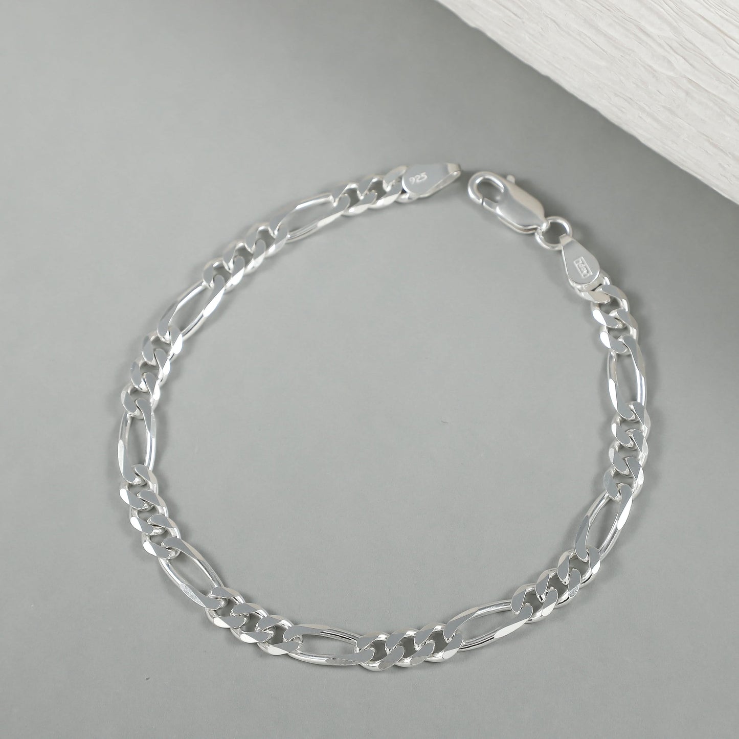 Rachit Fancy Silver Bracelet For Him