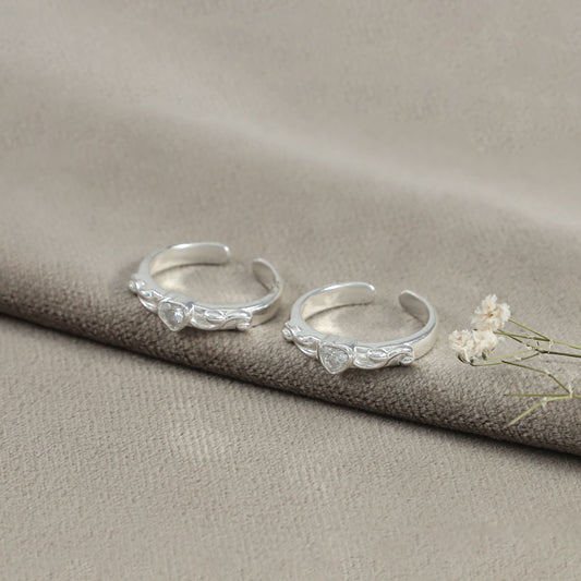 Vanshi Silver Toe Rings