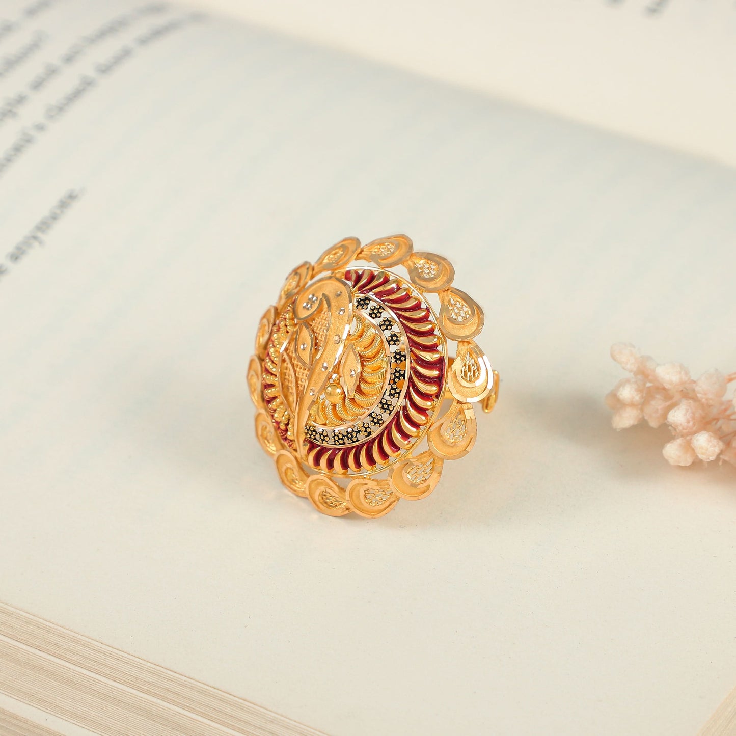 Divya Beauty Gold Ring