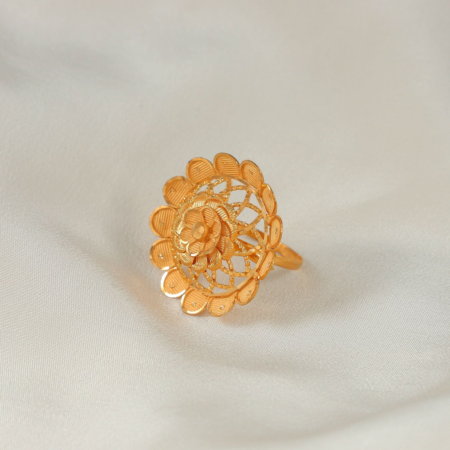 Advika Joyful Gold Ring