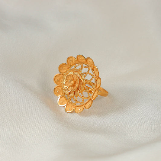 Advika Joyful Gold Ring