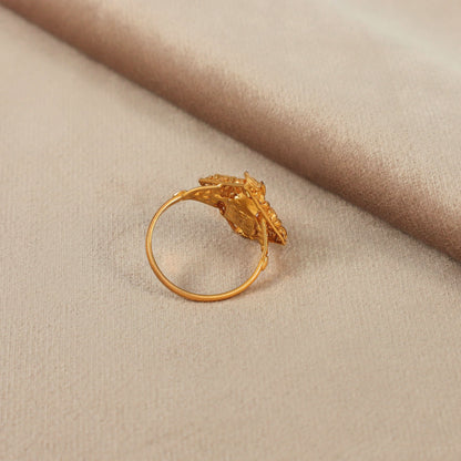 Gauri Regal Gold Ring