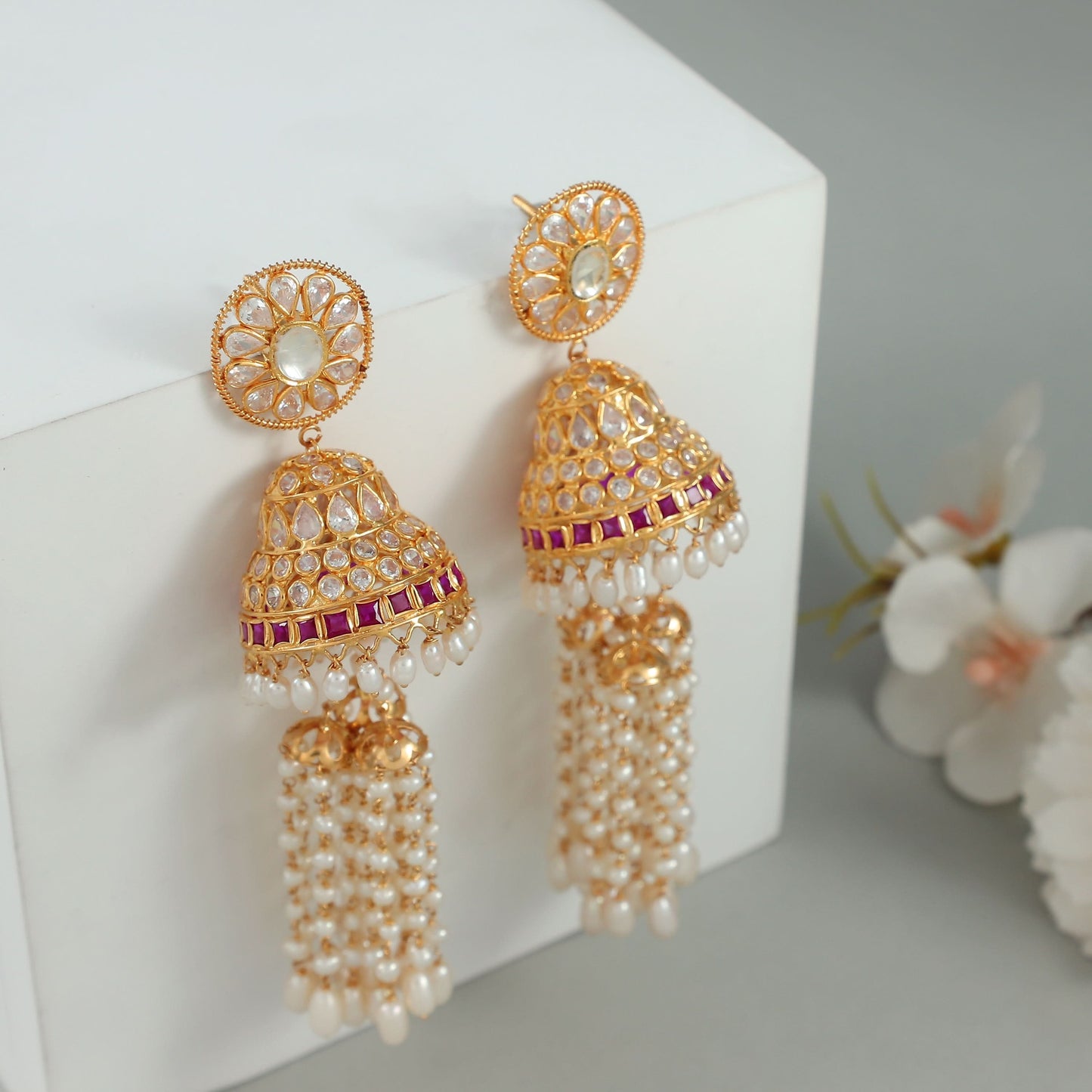 Oorja Sensational Gold Earrings