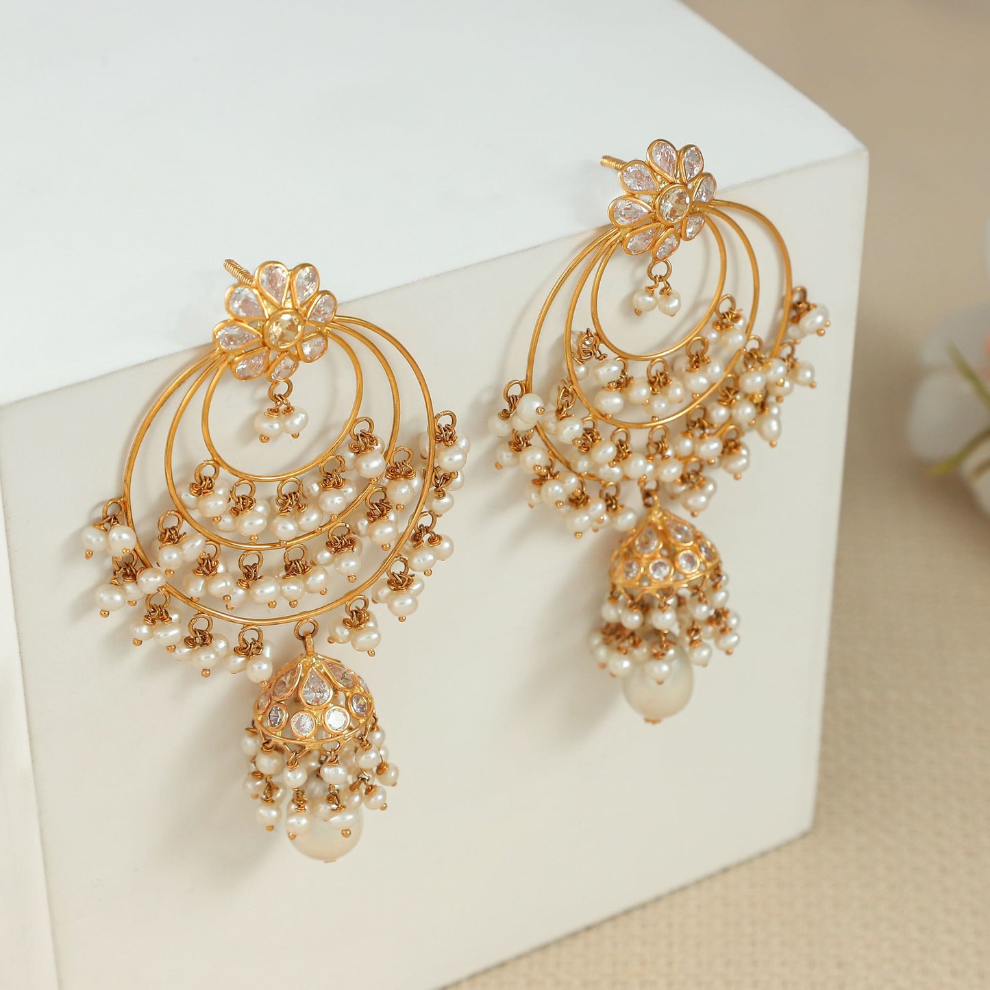 Urvi Precious Gold Earrings