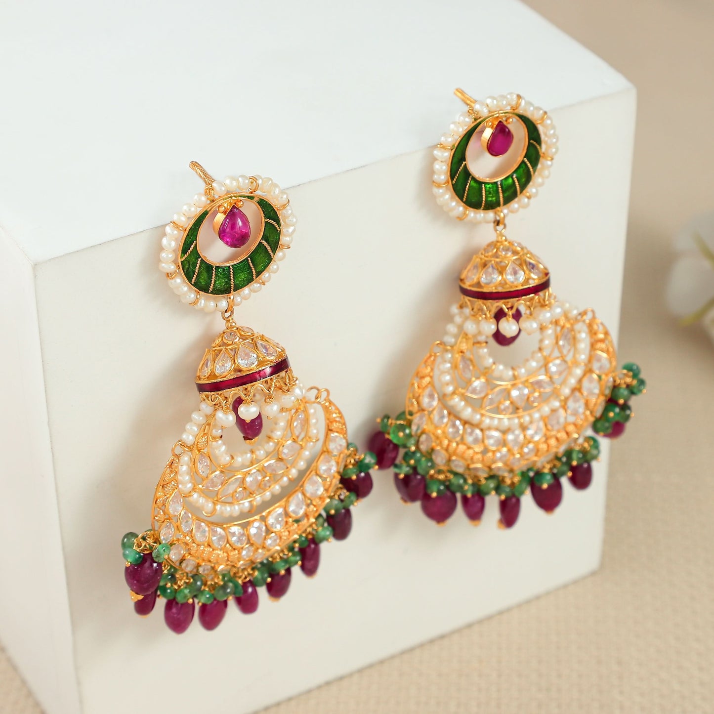 Tanisha Ethereal Gold Earrings