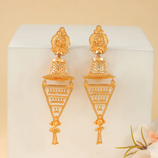 Yamini Royal Gold Earrings