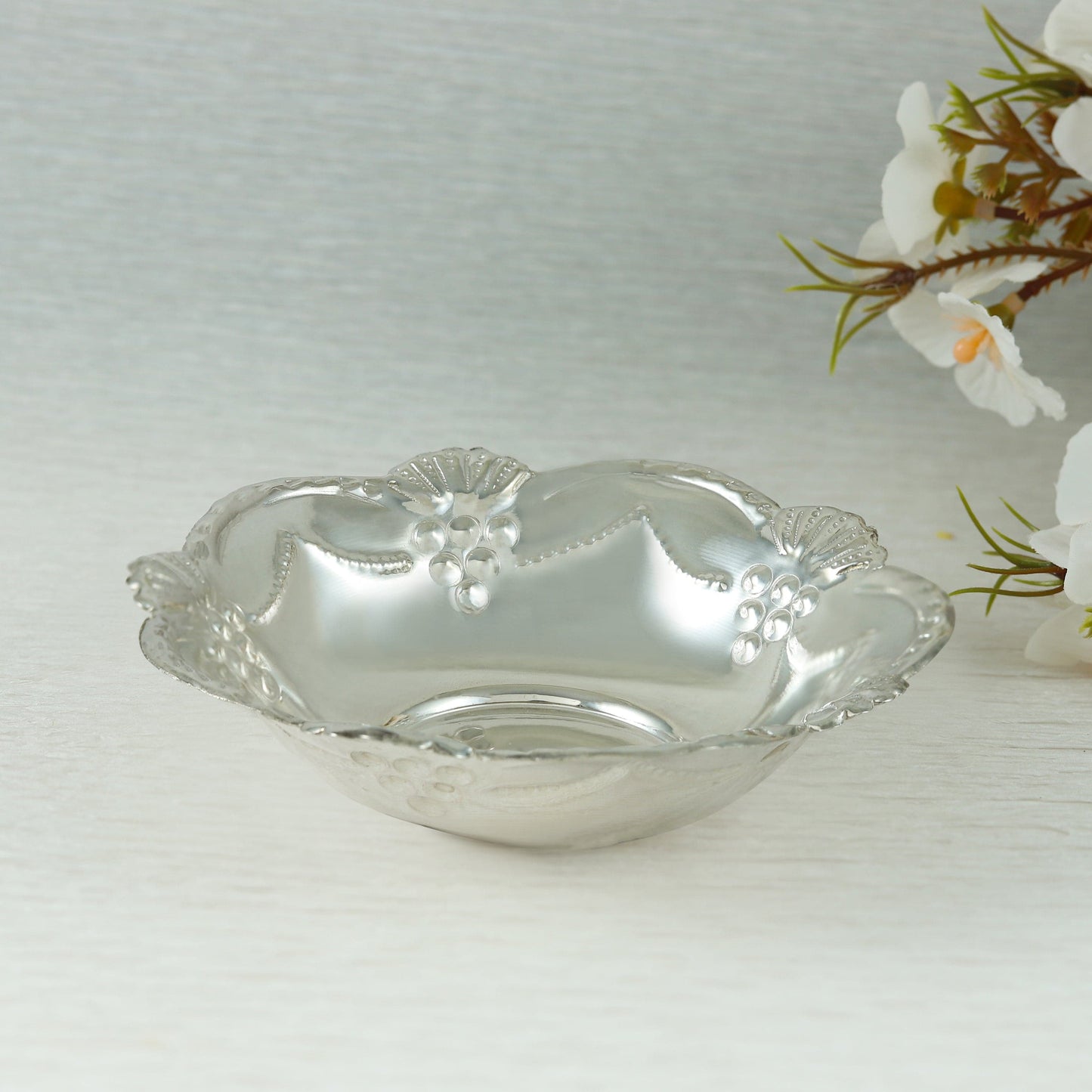 Lavish Silver Bowl