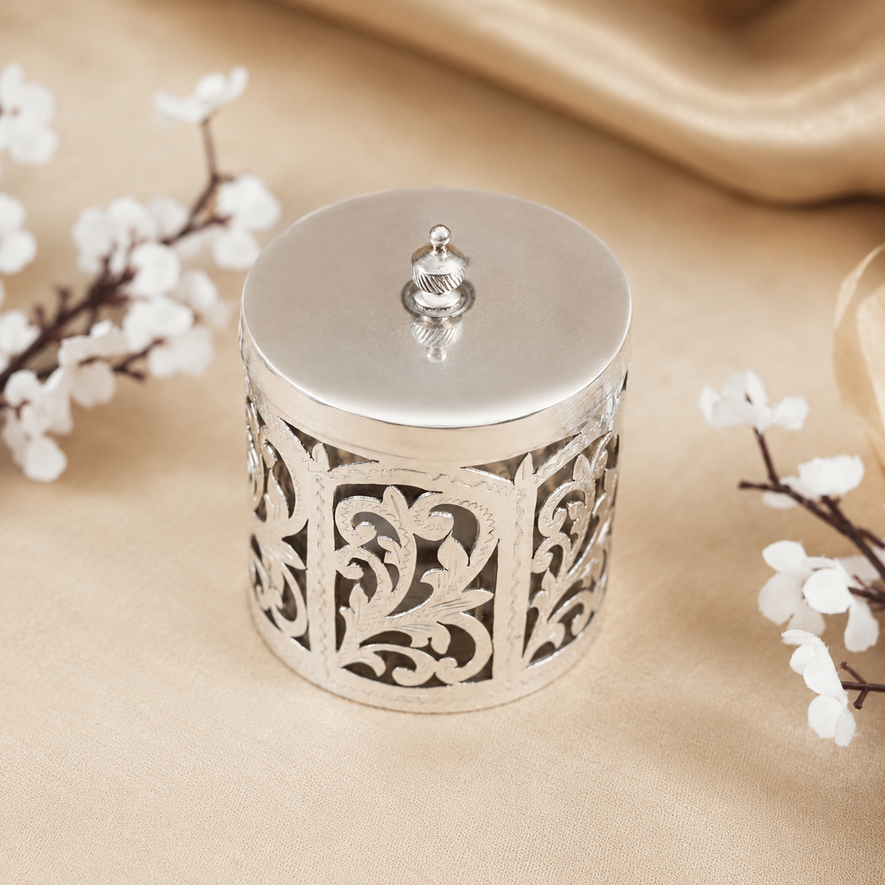 Dazzling Multipurpose Silver Box