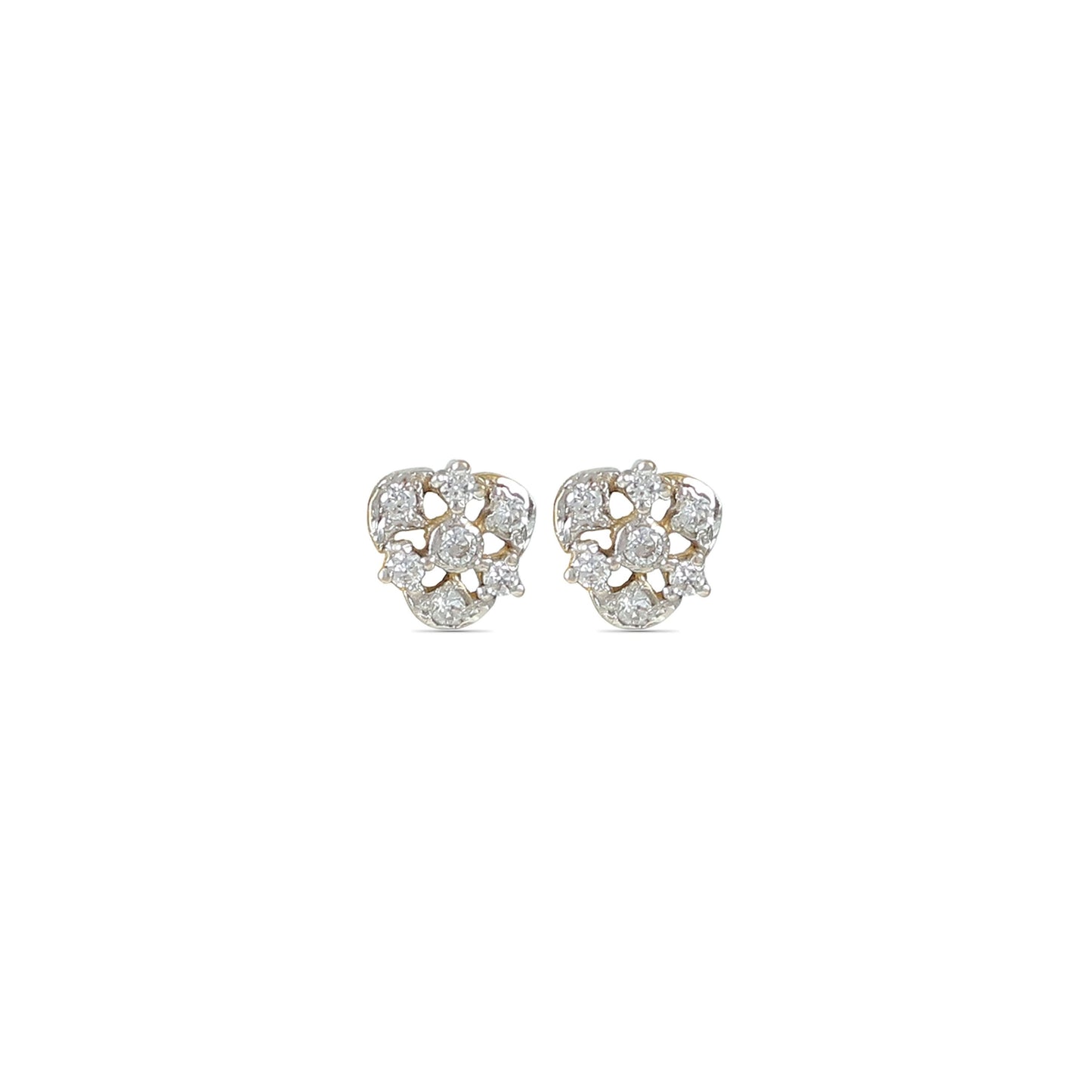 Kanika Dazzling Gold Earrings