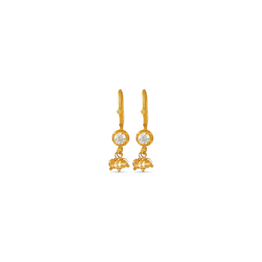 Purvika Gold Earrings