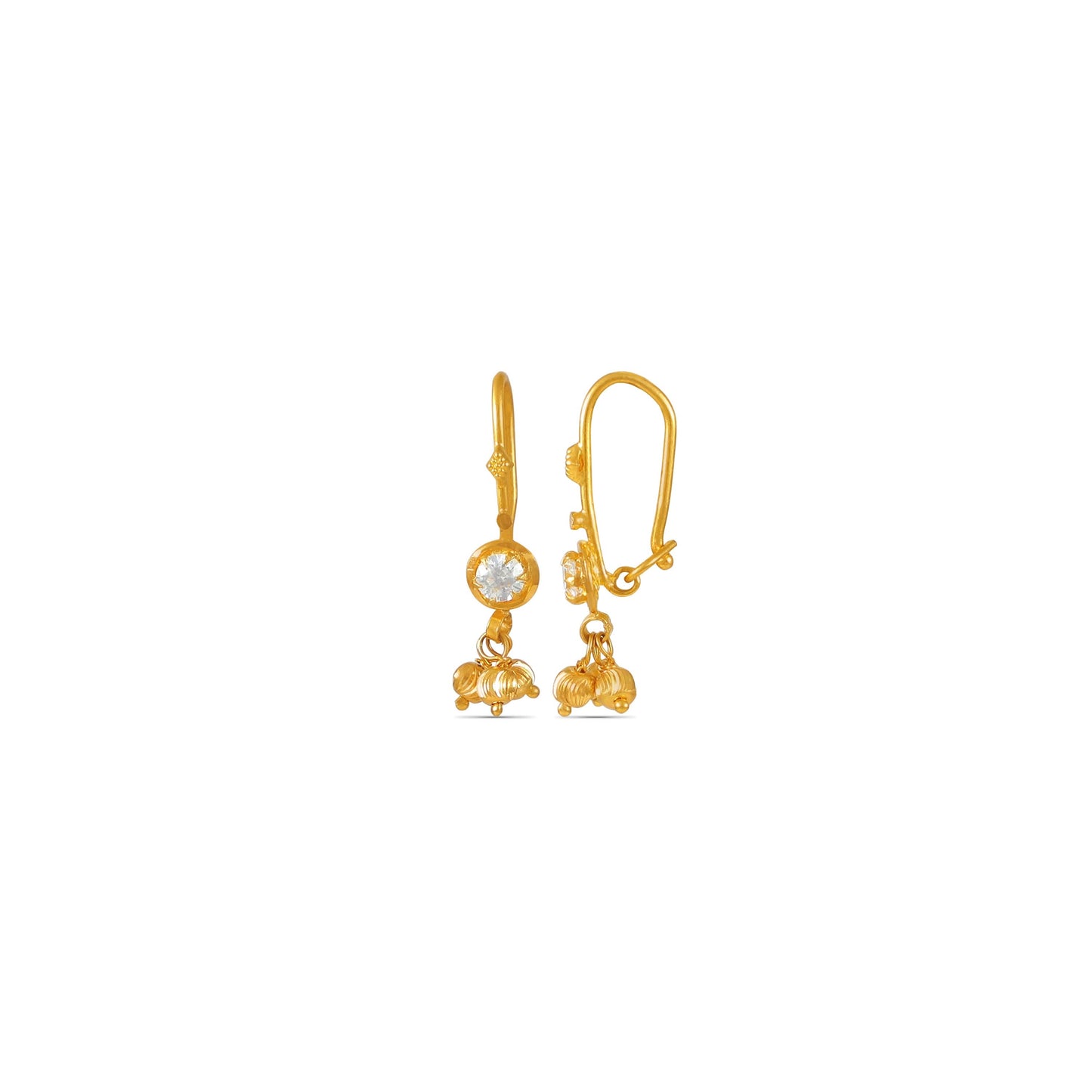 Purvika Gold Earrings