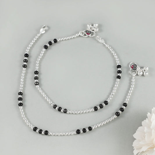 Arpan Silver Anklets