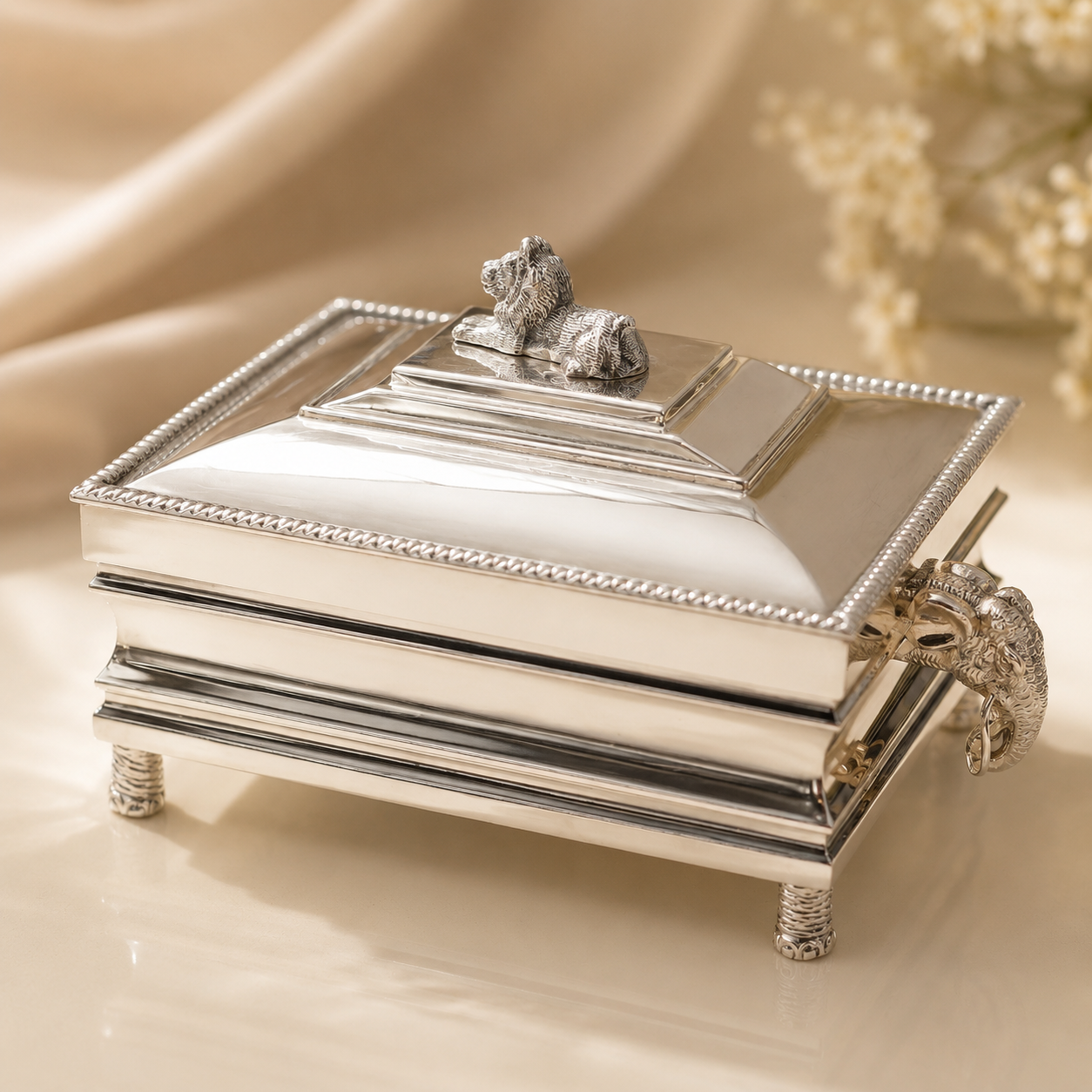 Charming Silver Box