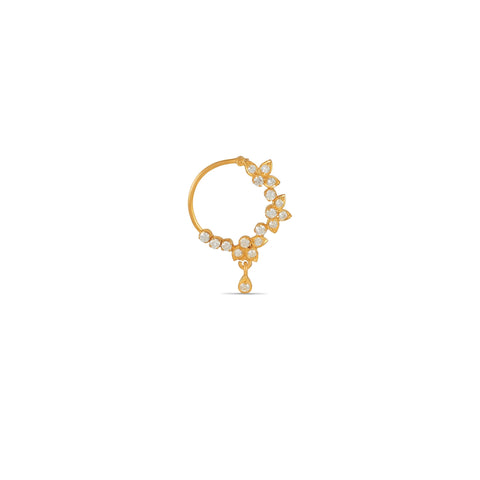 Preeti Gold Nose Ring