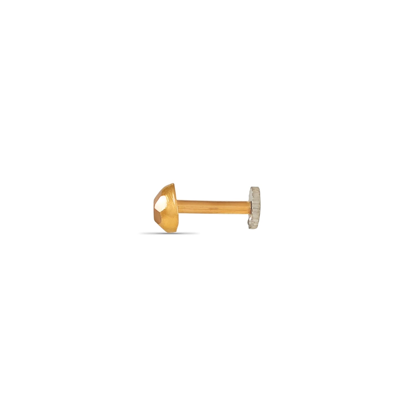 Monika  Gold Nose Pin