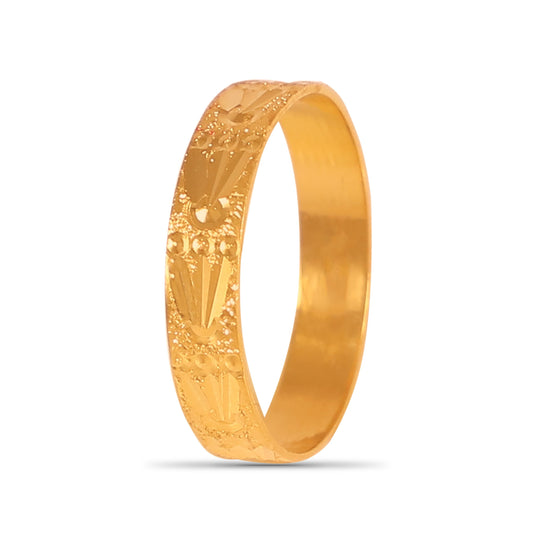 Anav Classy Gold Ring For Him