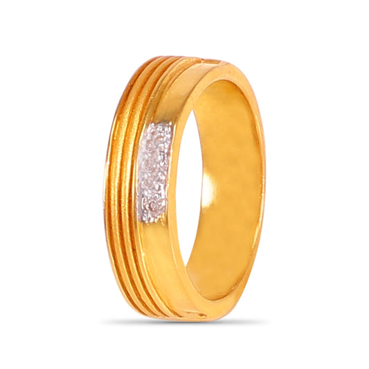 Sanyam Joyful Gold Ring For Him