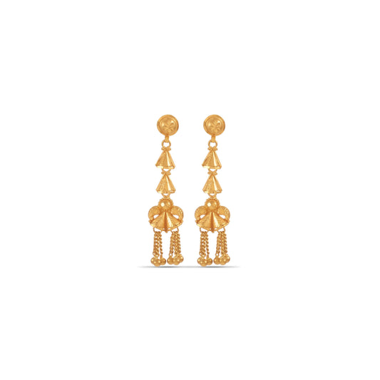 Avyukt  Gold Earrings