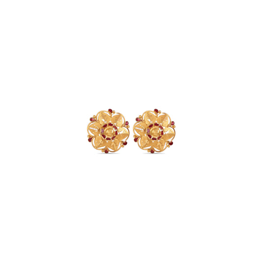 Jiya Gold Earrings