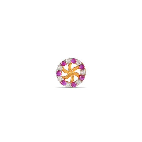 Meera Gold Nose Pin