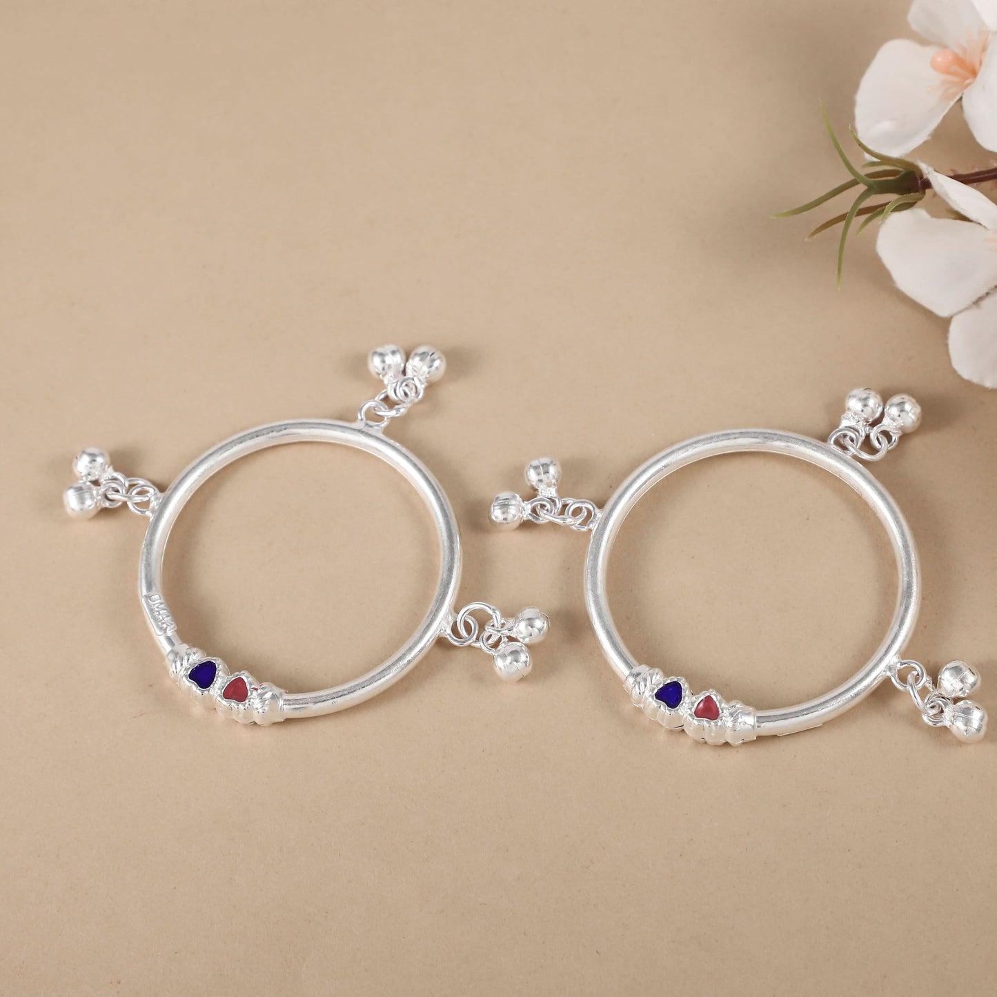 Ira Silver Baby Bangles