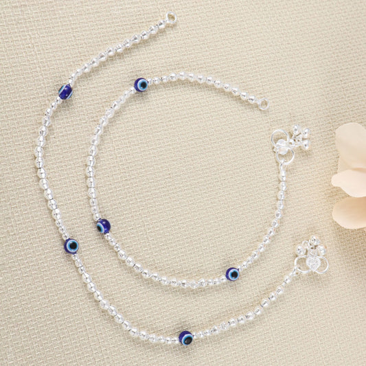 Gyani Silver Anklets