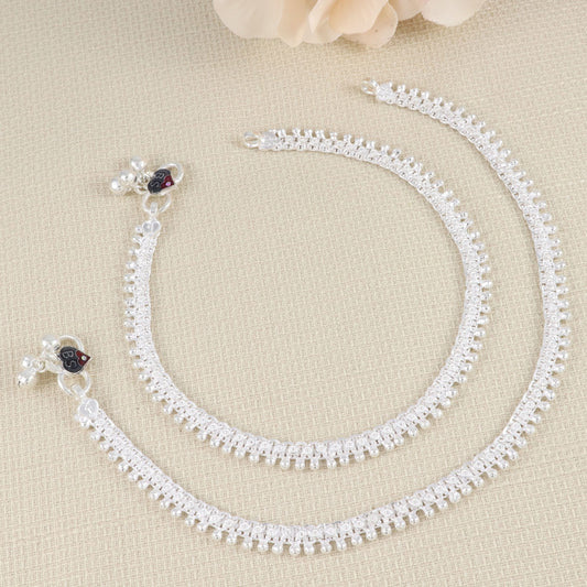 Suhani Silver Anklets