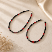 Aurora Silver Anklets