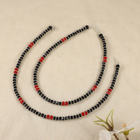 Aurora Silver Anklets