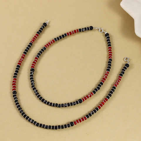 Vamika Silver Anklets