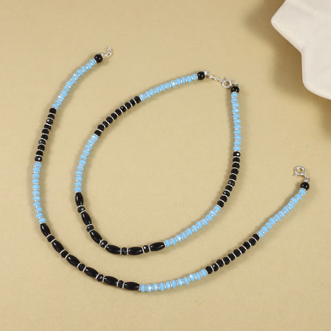 jya Silver Anklets