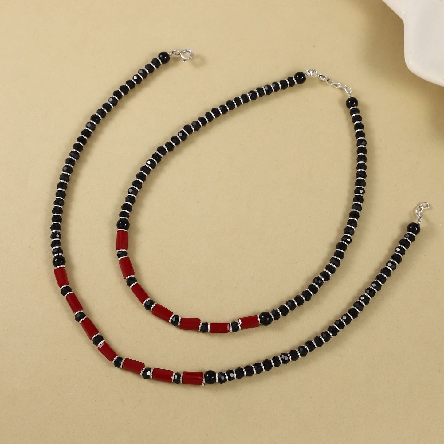 Joya Silver Anklets