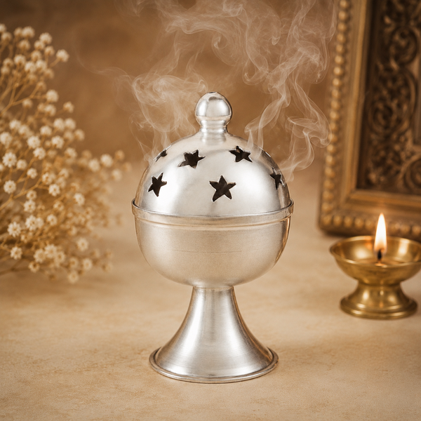 Gorgeous Silver Diya