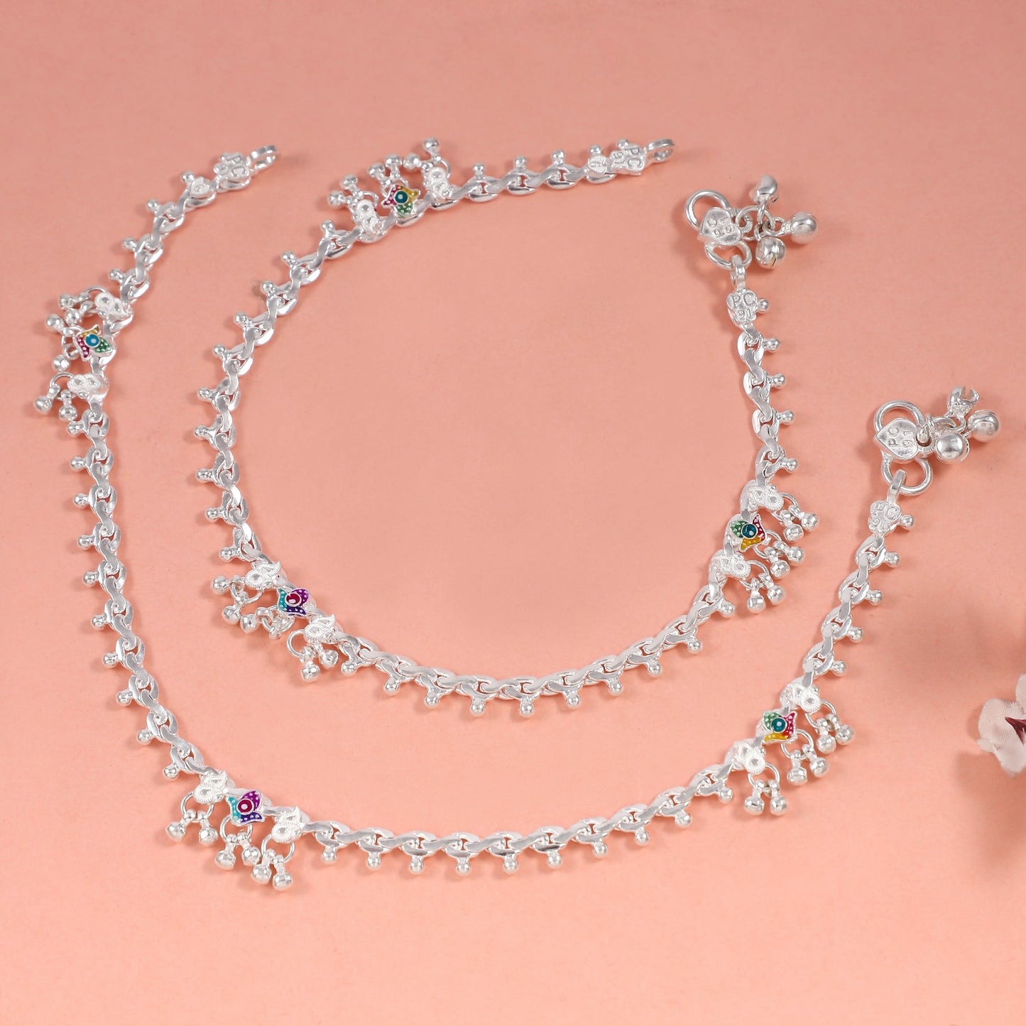 Aishwarya Silver Anklets