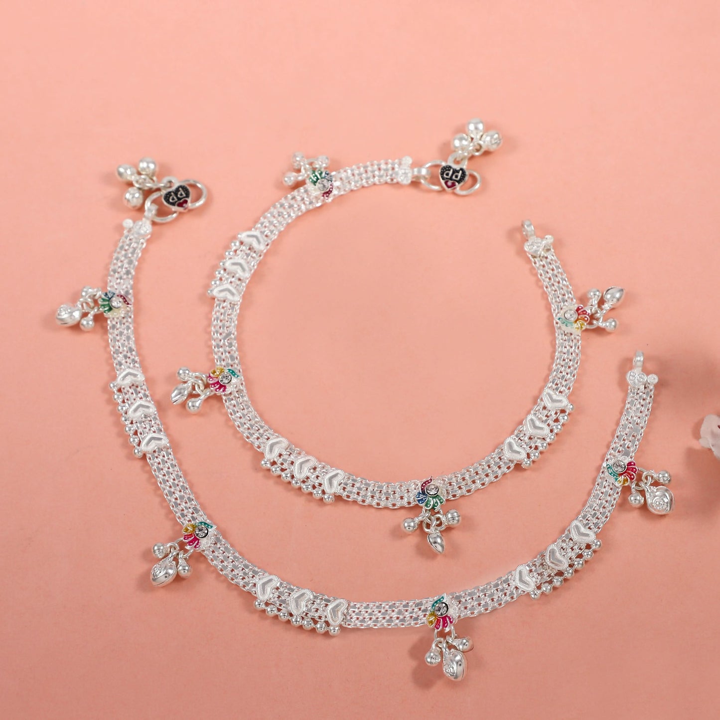 Sneha Silver Anklets