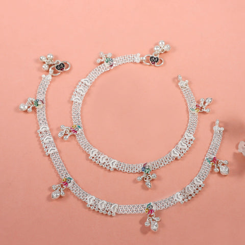 Sneha Silver Anklets