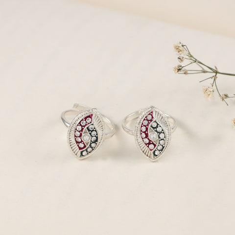 Riya Silver Toe Rings