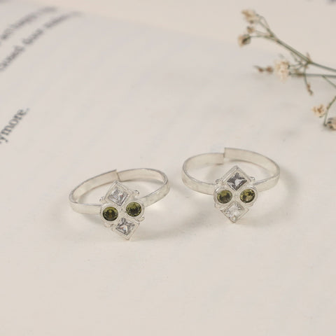 Priya Silver Toe Rings
