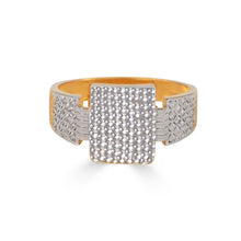 Arhaan Dual Tone Gold Ring For Him