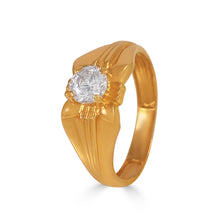 Aarav Solitaire Glory Gold Ring