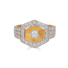 Ayaan Hexa Radiance Gold Ring