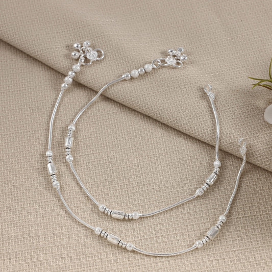Sena Silver Anklets
