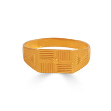 Darsh Textured Majesty Gold Ring