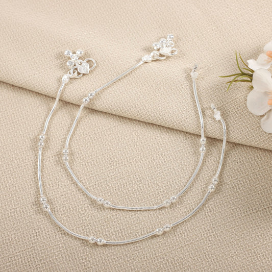 Amrita Silver Anklets